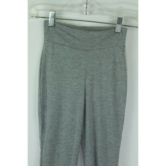 Pretty Little Thing Leggings 2 Gray Womens High Waisted Jersey New - Picture 6 of 11
